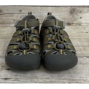 Keen Newport H2 Sandal youth Size 2 Green Outdoors Hiking Adjustable Strap 9212